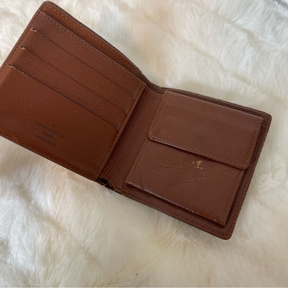 LOUIS VUITTON Porteuille Marco compact wallet vintage men’s bifold - Picture 15 of 16